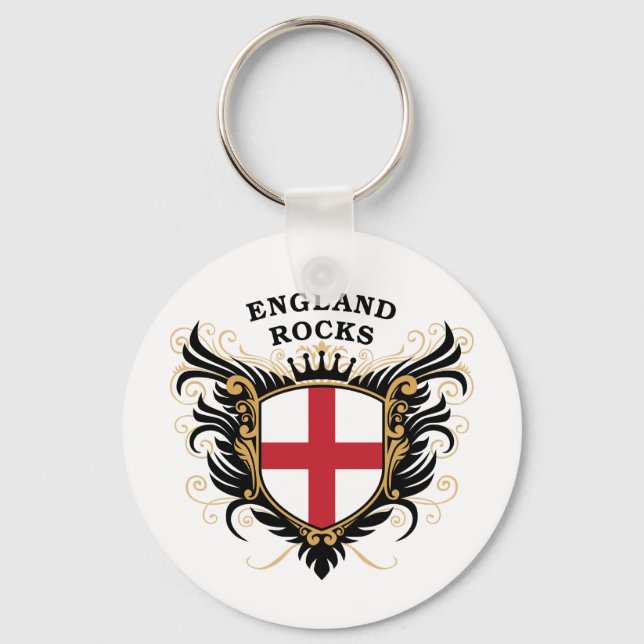 Porte-clés Angleterre Rocks (Recto)