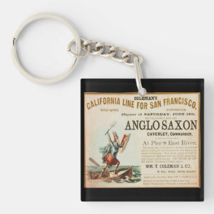 Porte-clés Anglo Saxon vintage