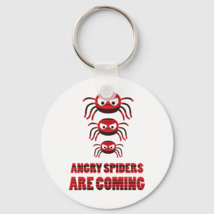 Porte-clés Angry spiders are coming T-Shirt