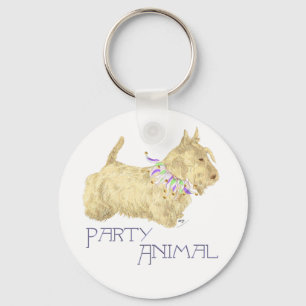Porte-clés Animal de fête Scottish Terrier