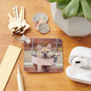 Porte-clés Animaux de bébés cutest   French Bulldog Playgroun