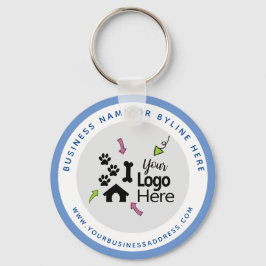 Porte-clés Animaux promotionnels - Chien d'affaires