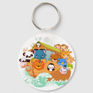 Porte-clés Animaux sur Noahs Art Porte - clé