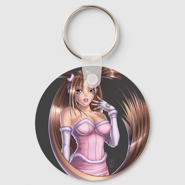 Porte-clés Anime Girl - Nikki (Recto)