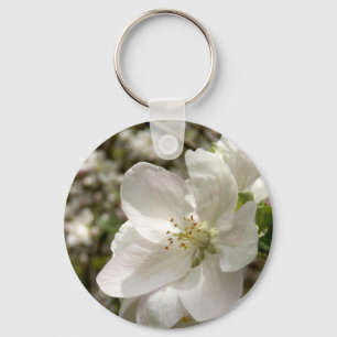 Porte-clés Anneau de clé Apple Blossom