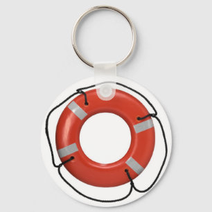 PORTE-CLÉS ANNEAU DE VIE ORANGE