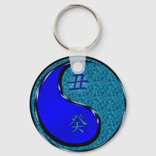 Porte-clés Année de l'ox d'eau