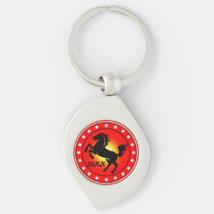 Porte-clés Année du Cheval