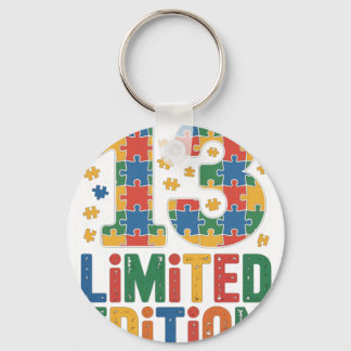 Porte-clés Anniversaire 13 Ans Sensibilisation Autisme