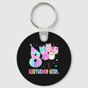 Porte-clés Anniversaire 8e Anniversaire Squad Mallow Gir