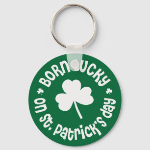 Porte-clés Anniversaire de Jour de la Saint Patrick