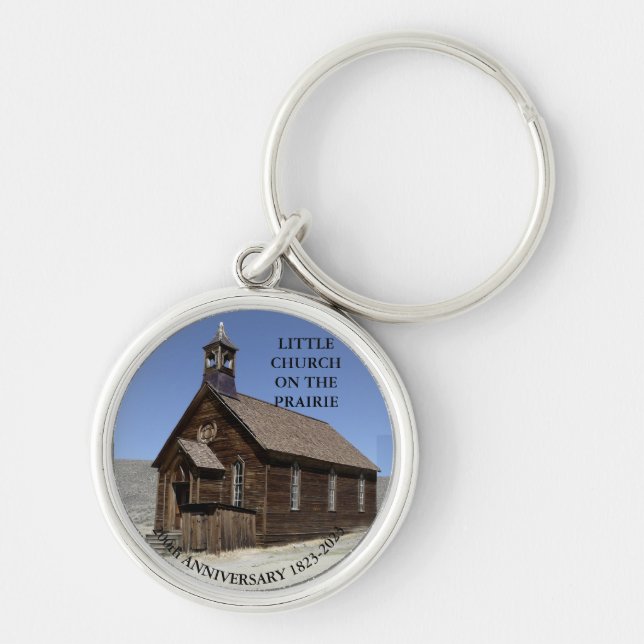 Porte-clés Anniversaire de l'église personnalisée (Devant)