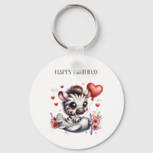 Porte-clés Anniversaire de Zebra Pilot