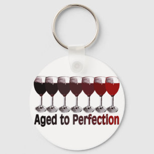Porte-clés Anniversaire du vin rouge