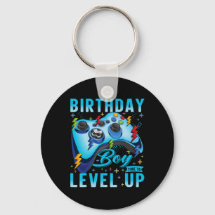 Porte-clés Anniversaire Garçon Temps De Niveau Up Video Jeu A