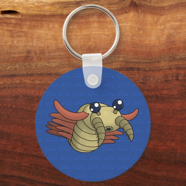 Porte-clés Anomalocaris - Les crevettes inhabituelles (Recto)