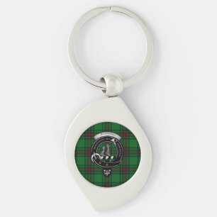Porte-clés Anstruther Clan Badge Argent Métal Clé Bague
