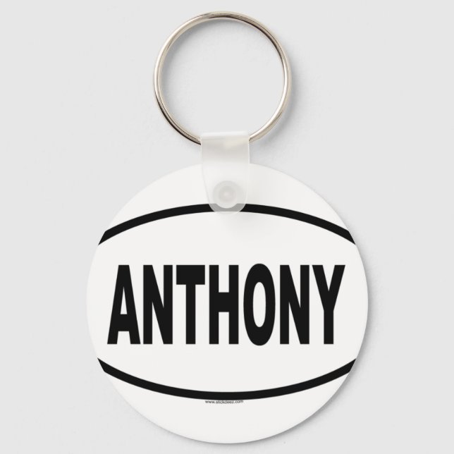 PORTE-CLÉS ANTHONY (Recto)