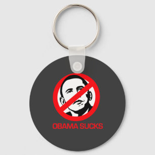Porte-clés Anti-Obama - Obama sucks