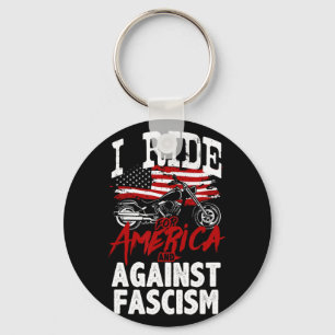 Porte-clés Anti Trump Biker Résiste Contre La Manifestation D