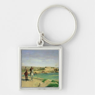 Porte-clés Antibes, le tour de cheval, 1868