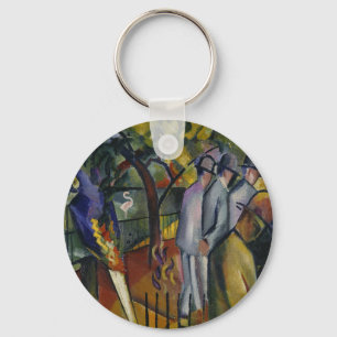 Porte-clés Août Macke Jardin zoologique I