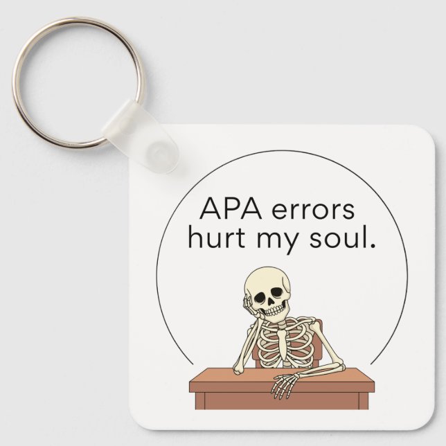 Porte-clés APA Errors - Keychain (Recto)