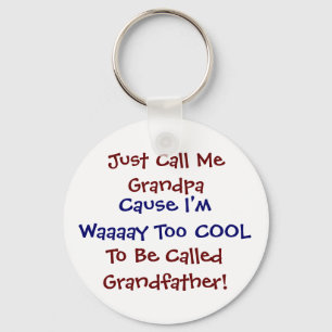 Porte-clés Appelle-moi le Cool grand-père Porte - clé