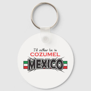 PORTE-CLÉS APPLIQUE COZUMEL DU MEXIQUE