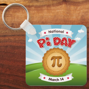 Porte-clés Apportez PIE pour Pi Day