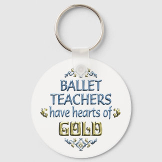 Porte-clés Appréciation de l'enseignant de ballet