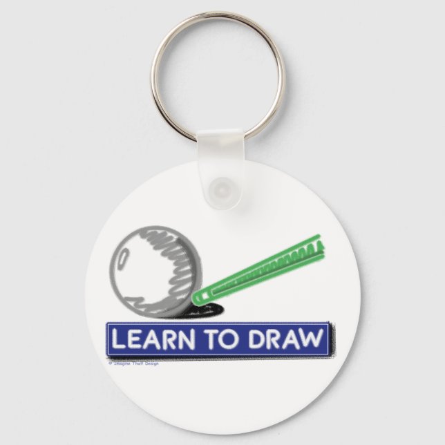 Porte-clés Apprendre à dessiner (Recto)