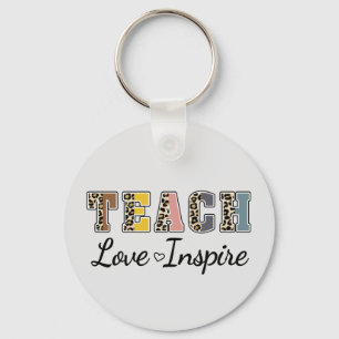 Porte-clés Apprendre, Amour, Inspirer