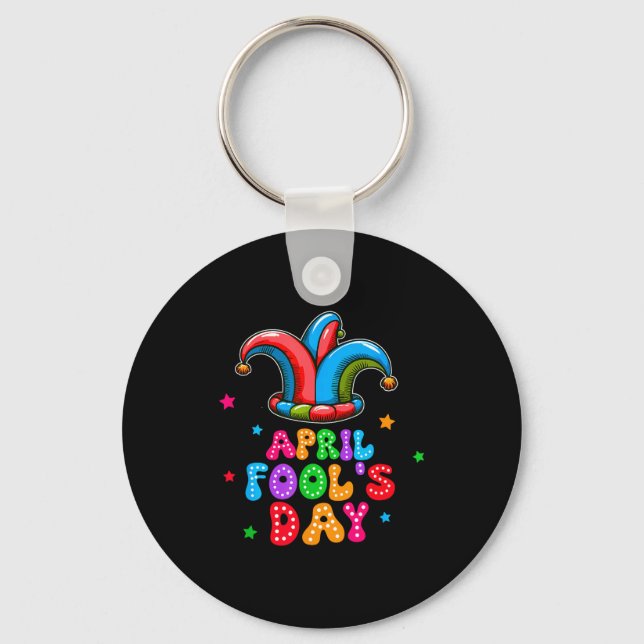 Porte-clés April Fool's Day April 1st Prank Joke Funny Gift  (Recto)
