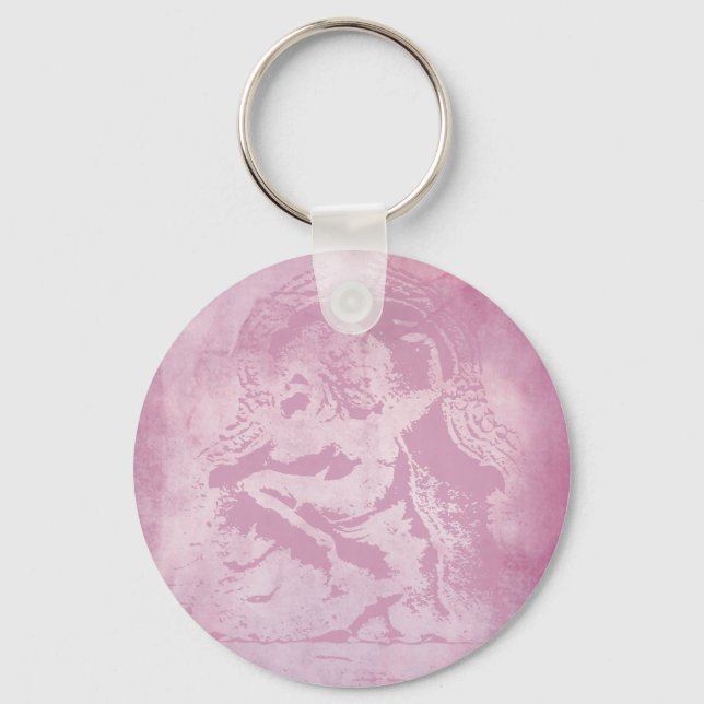 Porte-clés Apsara - Rose (Recto)