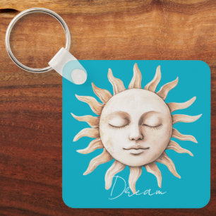 Porte-clés Aqua Blue dream soleil sicilien