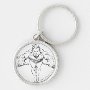 Porte-clés Aquaman Déjeuner vers l'avant