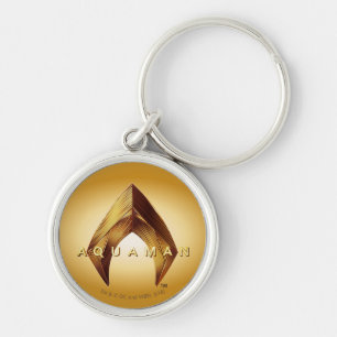 Porte-clés Aquaman Logo Golden Aquaman