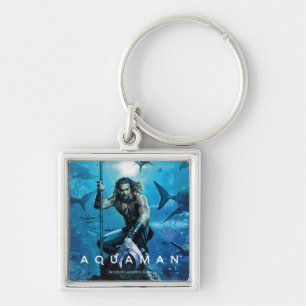 Porte-clés Aquaman   Prince Orin avec animaux aquatiques