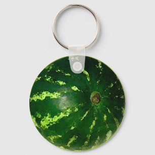 Porte-clés Aquarelle de pastèque - Porte - clé