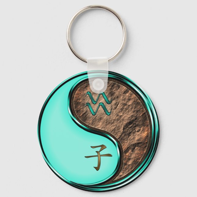 Porte-clés Aquarius et Rat de la Terre (Recto)