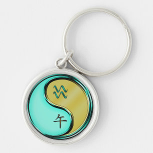 Porte-clés Aquarius & Metal Horse