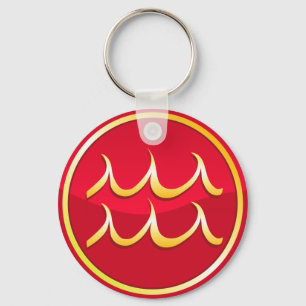 Porte-clés Aquarius - Signes zodiaques