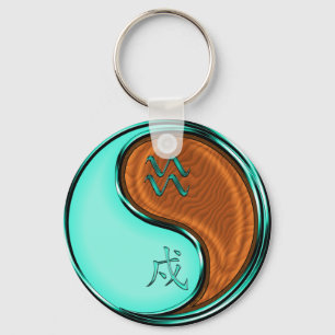 Porte-clés Aquarius & Wood Dog