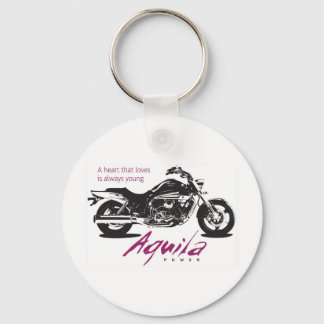 Porte-clés Aquila Yound au coeur