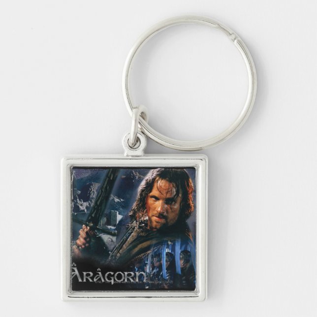 Porte-clés Aragorn Avec Armée (Devant)