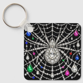 Porte-clés Araignée Glamouruse design Diamant Bijou