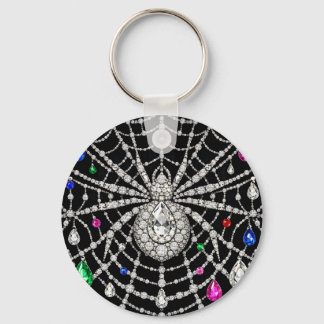 Porte-clés Araignée Glamouruse design Diamant Bijou