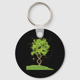 Porte-clés Arbre Adn - Biologiste Biologie Étudiant Sciences 