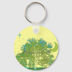 Porte-clés Arbre blues